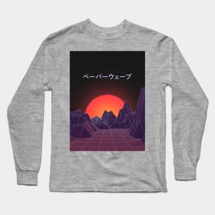 Vaporwave Retro Long Sleeve T-Shirt